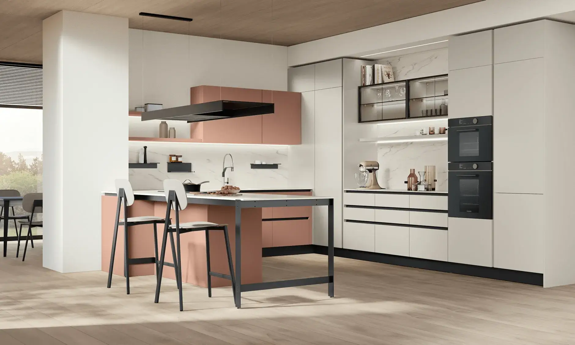 Straight type Kitchen