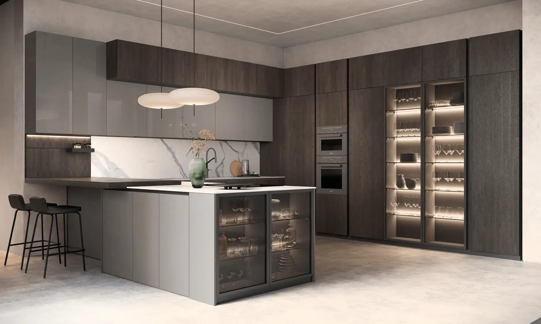 Straight type Kitchen