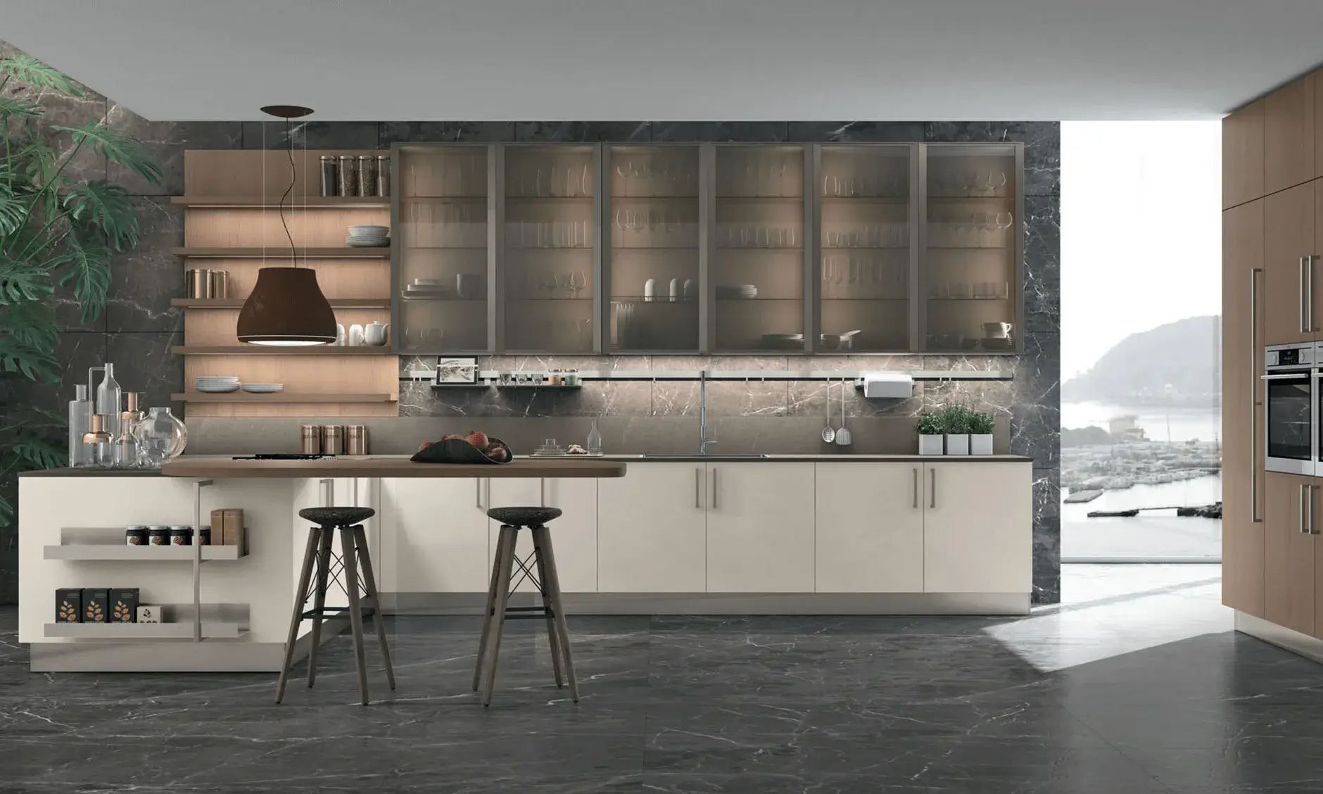 Straight type Kitchen